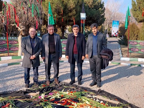 تشییع شهید گمنام1