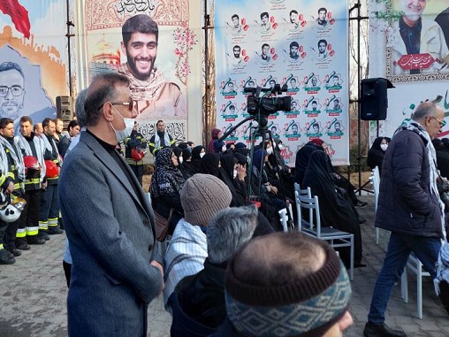 تشییع شهید گمنام3