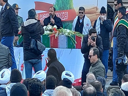 تشییع شهید گمنام4