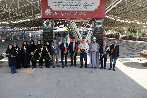 غباروبی مزار شهدا 1