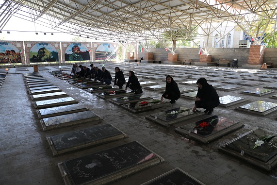 غباروبی مزار شهدا 14