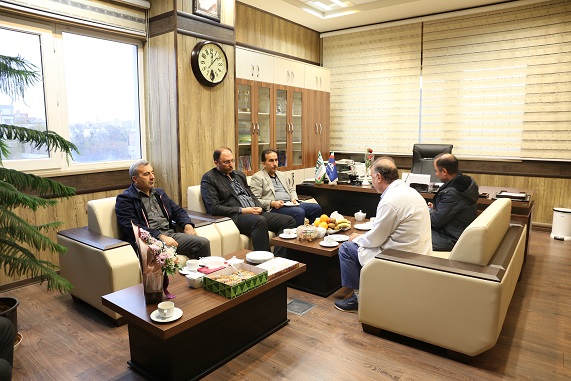 دیدار مسئولین گاز منطقه8 1