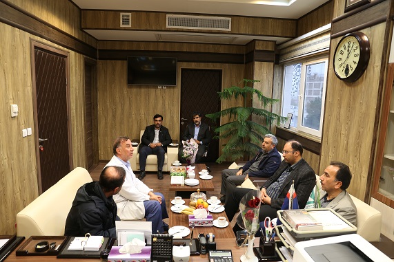 دیدار مسئولین گاز منطقه8 5