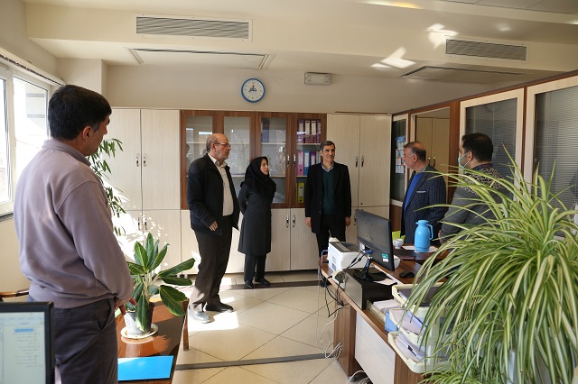 بازدید مدیر عامل سازمان 15