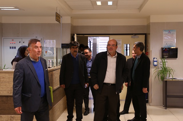 بازدید مدیر عامل سازمان 19