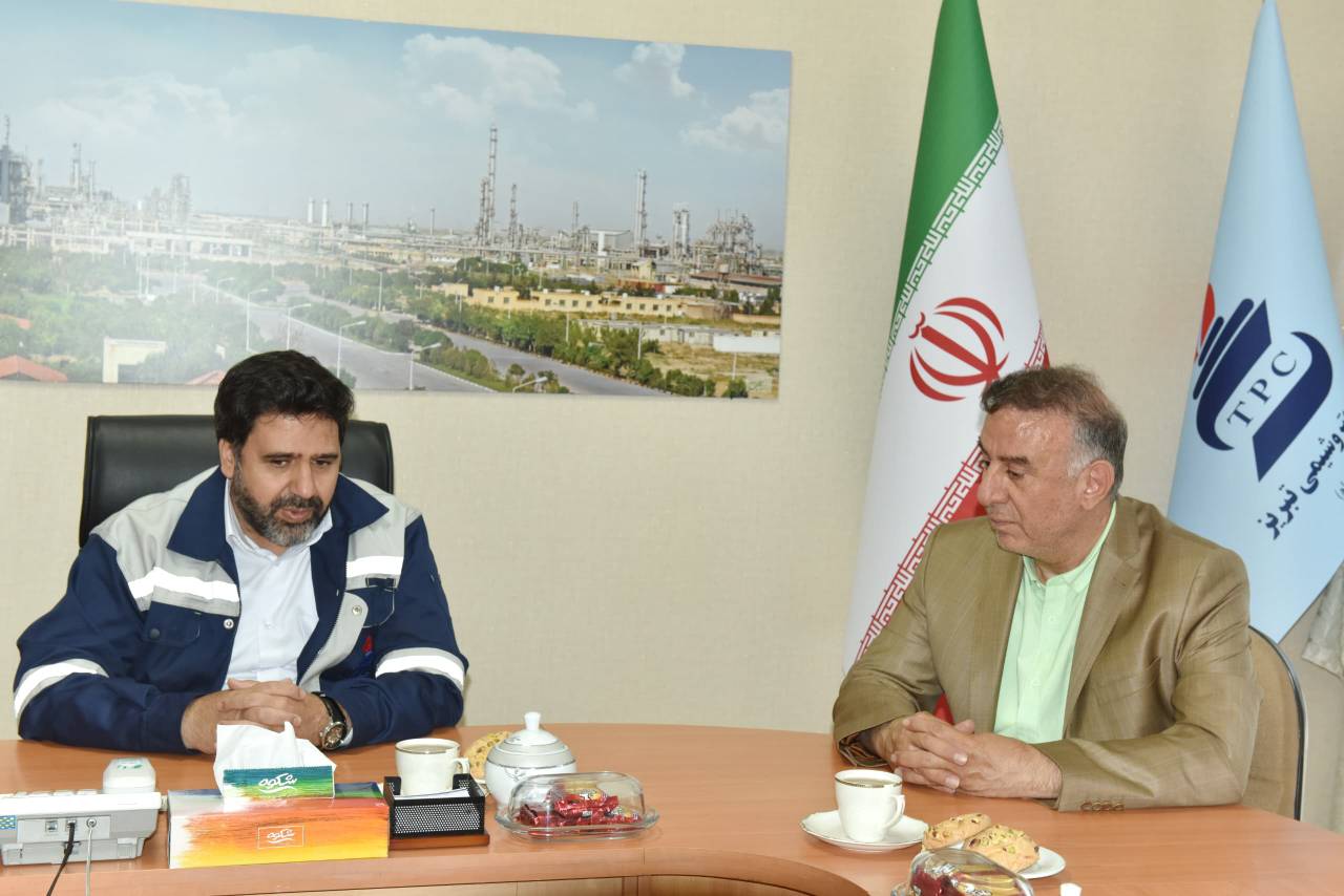 دیدار با مدیرعامل پتروشیمی 5