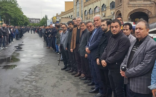 وداع با شهدای خدمت 1