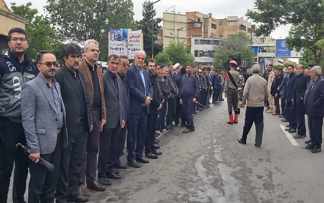 وداع با شهدای خدمت 2