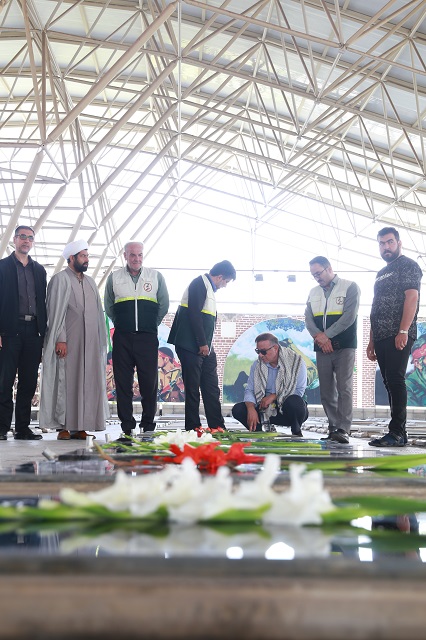 غبارروبی مزار شهدا 5