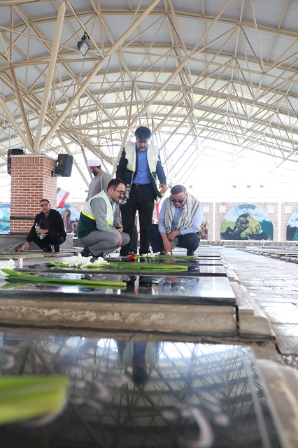 غبارروبی مزار شهدا 7