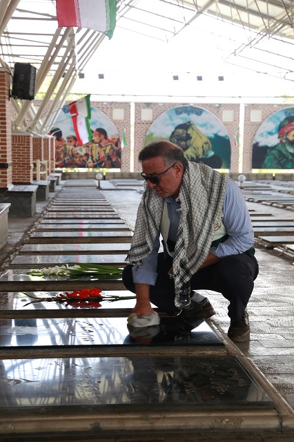 غبارروبی مزار شهدا 13