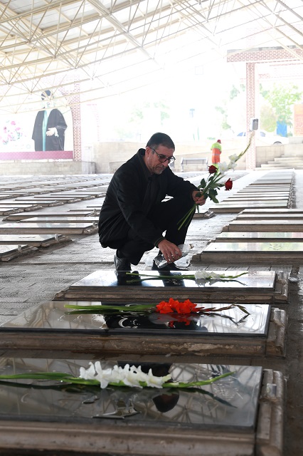 غبارروبی مزار شهدا 14