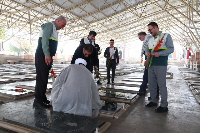 غبارروبی مزار شهدا 16