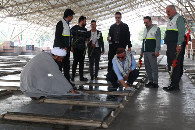 غبارروبی مزار شهدا 19