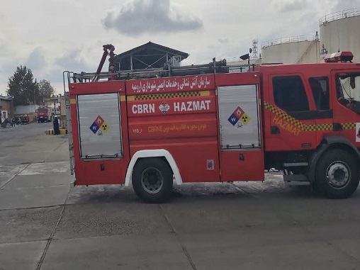 رزمایش انبار نفت 2