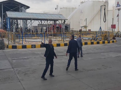 رزمایش انبار نفت 3