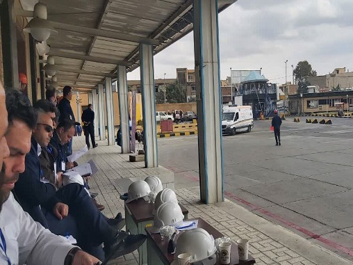 رزمایش انبار نفت 6