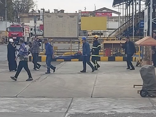 رزمایش انبار نفت 8