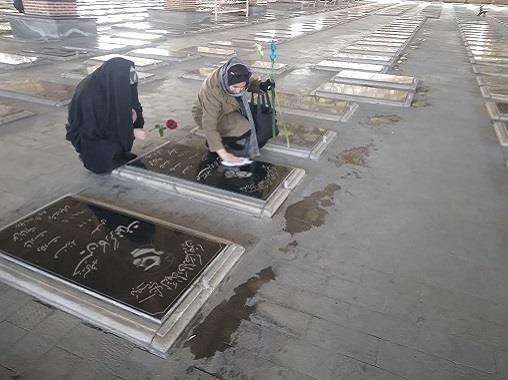 غبارروبی مزار شهدا 13