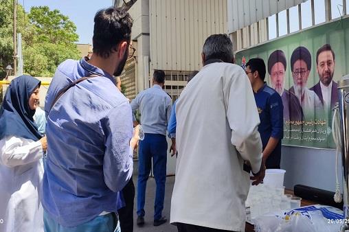 مراسم شهدای خدمت 17