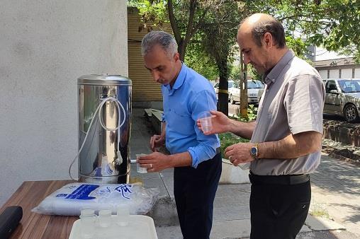 مراسم شهدای خدمت 10