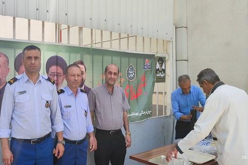 مراسم شهدای خدمت 7