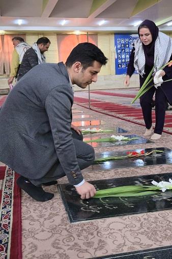 غبارروبی مزار شهدا 12