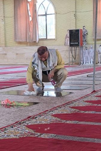 غبارروبی مزار شهدا 11