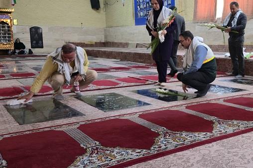 غبارروبی مزار شهدا 7