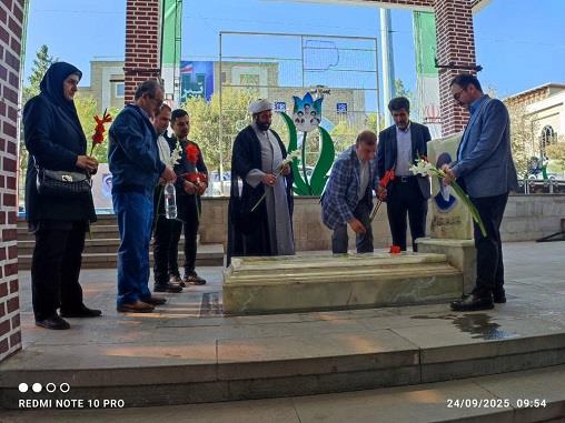 غبارروبی مزار شهدا 6