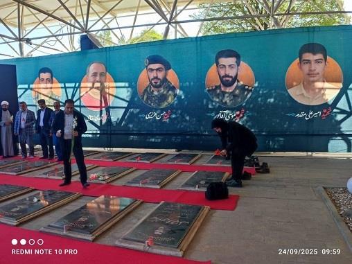 غبارروبی مزار شهدا 1