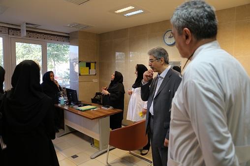 بازدید دکتر دقایقی و همکارانش 7