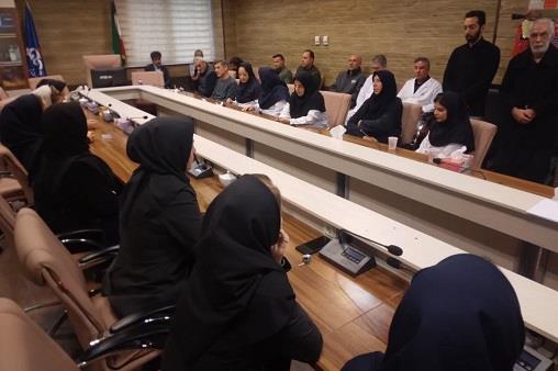 مراسم همدردی با خانواده آقای دولتی 1