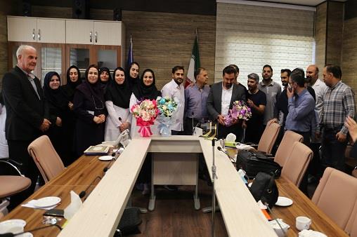 مراسم تجلیل از اعضای کانون بسیج و ورزشکاران 7