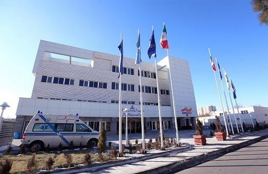نمای ساختمان بهداشت و درمان شمالغرب کشور