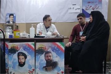 ارائه خدمات درمانی رایگان به حدود ۱۰۰ نفر در اردوی جهادی بسیج جامعه پزشکی بهداشت و درمان صنعت نفت شمال‌غرب کشور