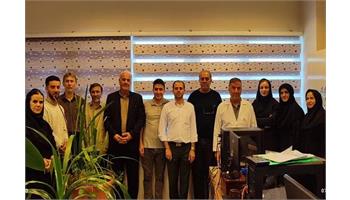 دیدار صمیمانه دکتر عظیم زاده با کارکنان واحد اسناد پزشکی بمناسبت روز اسناد پزشکی