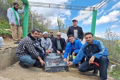 گزارش تصویری/ اردوی یک روزه به محل شهادت شهدای خدمت در بهداشت و درمان صنعت نفت شمالغرب کشور