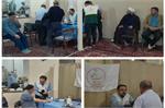 خدمت‌رسانی جهادی بسیج جامعه پزشکی بهداشت و درمان صنعت نفت شمال‌غرب در مسجد اعظم ممقان