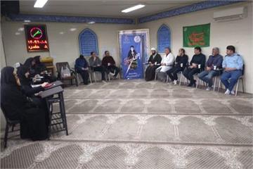 برگزاری جلسه حلقه‌های صالحین بسیج جامعه پزشکی بهداشت و درمان صنعت نفت شمال‌غرب کشور با محوریت دهه بصیرت و مقاومت