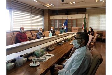 بررسی برنامه های عملیاتی سال 1400 بهداشت و درمان صنعت نفت شمالغرب در اولین جلسه کمیته سلامت