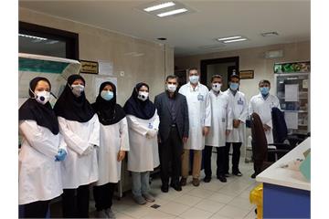 تجلیل از همکاران تلاشگر واحد آزمایشگاه بهداشت و درمان صنعت نفت شمالغرب