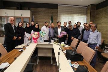 خداحافظی گرم از همکار عزیزمان؛ تجلیل از زحمات علی علیزاده